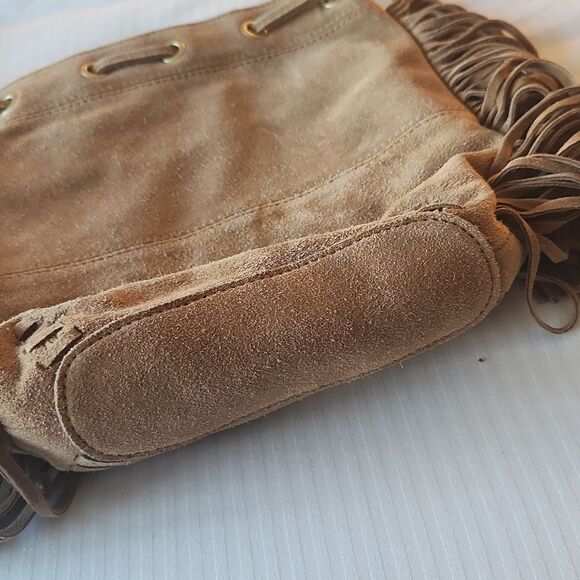 Linea Pelle Leather Fringe Purse - Picture 10 of 12